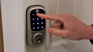 Cerradura Yale con código de acceso