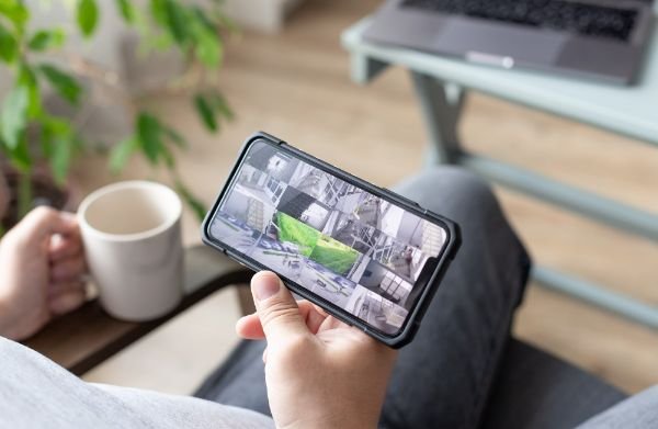 camara solar con acceso al celular