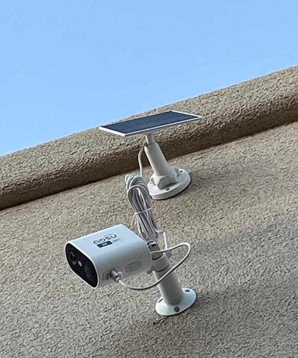 Instalación camaras solares