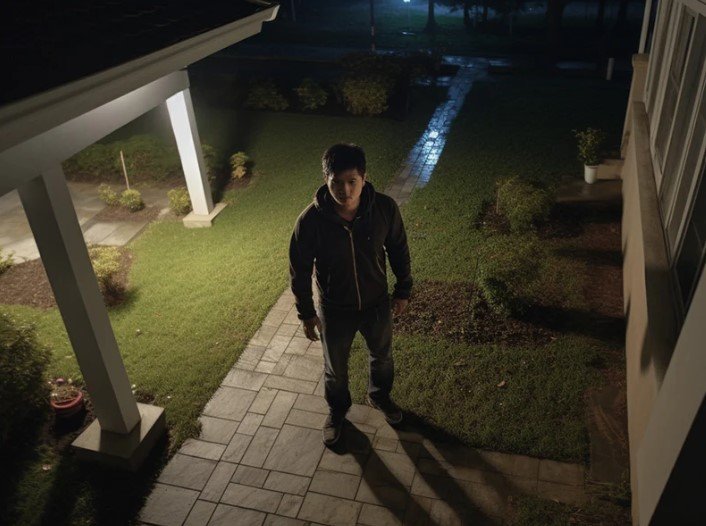 camara de seguridad con vision nocturna