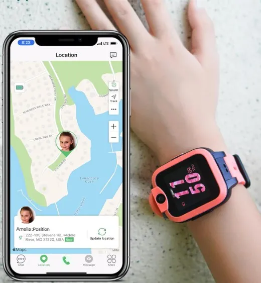 Reloj GPS para niños